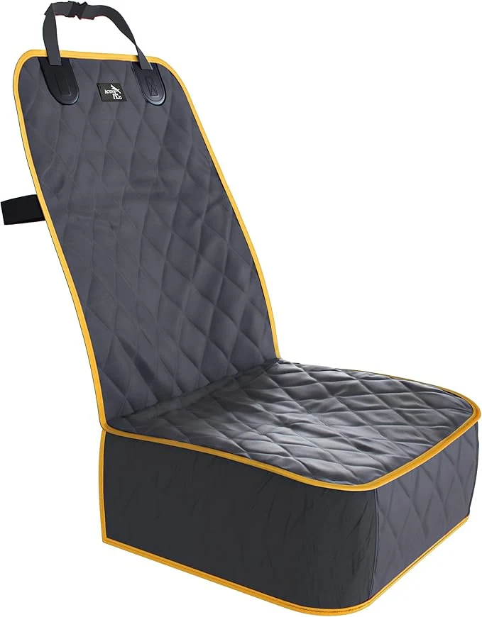 Smooth Active Pets Dog Car Seat Cover Waterproof Front Seat Protector for SUV Truck Sedan Pet Safety Travel Comfort System with Universal Fit OrangeAbout ThisOverview Specialty