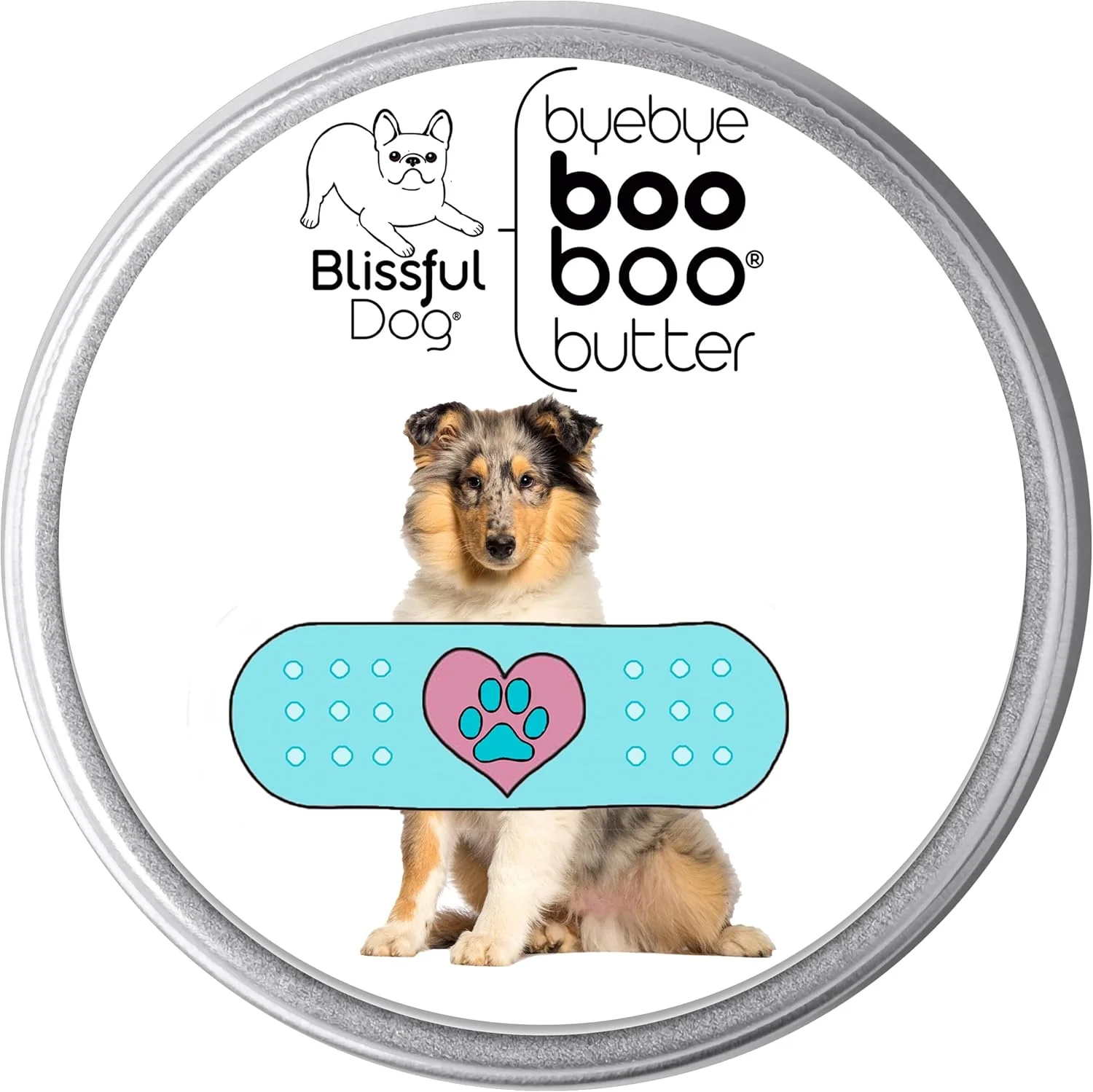Versatile The Blissful Dog 8 oz TIN Collie Booboo Butter Soft