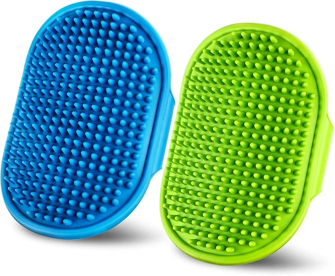 Comfortable Dog Grooming Brush，Pet Shampoo Massage Bath Brush Comb Official