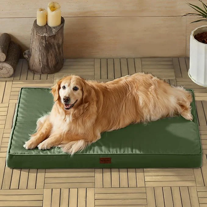 World-Class BFPETHOME Outdoor Dog Bed for Large Dogs Waterproof Orthopedic Responsible