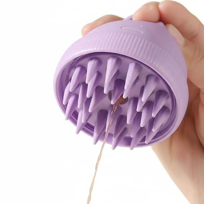 Excellent Silicone Cat Bath Brush – Pet Bathing Tool Responsible