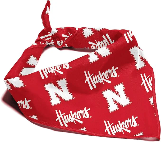 Stylish Nebraska Cornhuskers ly Licensed Bandana Genuine