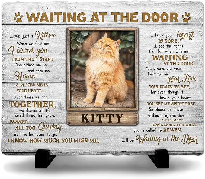 Outstanding Personalized Cat Memorial Stone Headstones Gift Unique