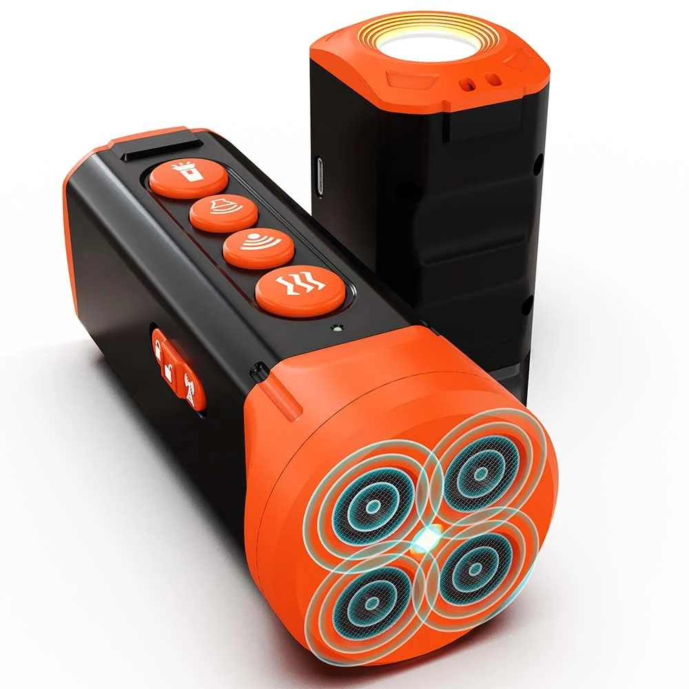 Fine HeloDiqiu Dog Bark Deterrent Device — 4X Ultrasonic 33ft Range 6-in-1 Training Tool Healthy