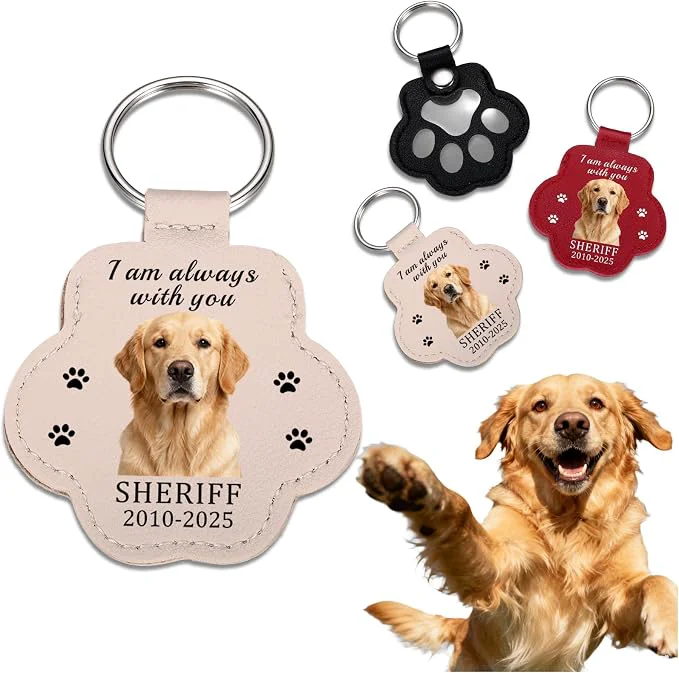 Convenient Eunigem Personalized Pet Hair Keychain Eco-Friendly