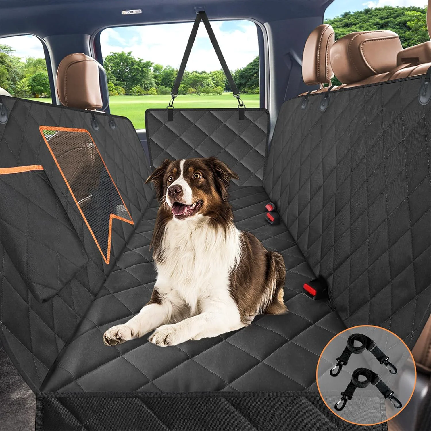 Long-Lasting Kytely Dog Car Seat Cover XL Heavy Duty Dog Seat Cover for Consistent