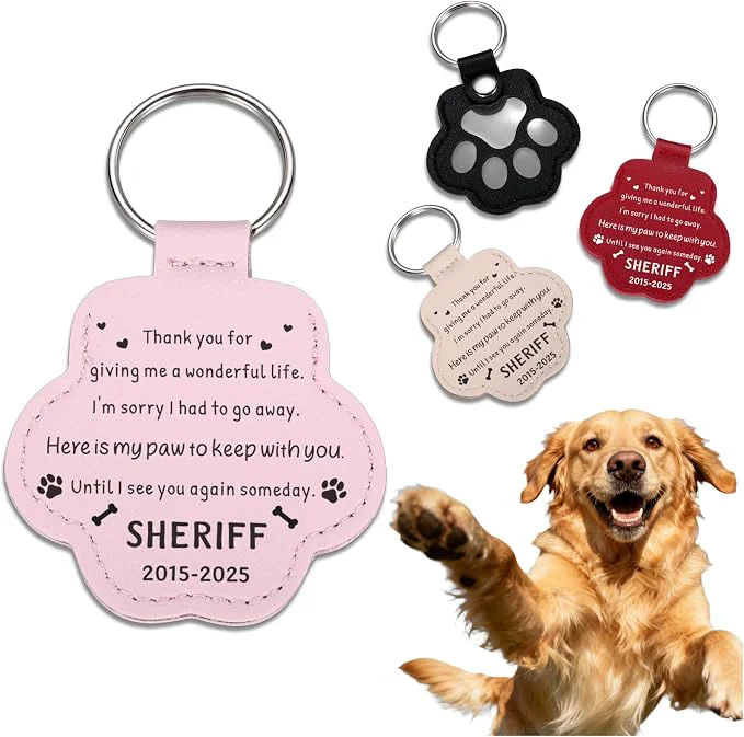Official Eunigem Personalized Pet Hair Keychain Minimalist