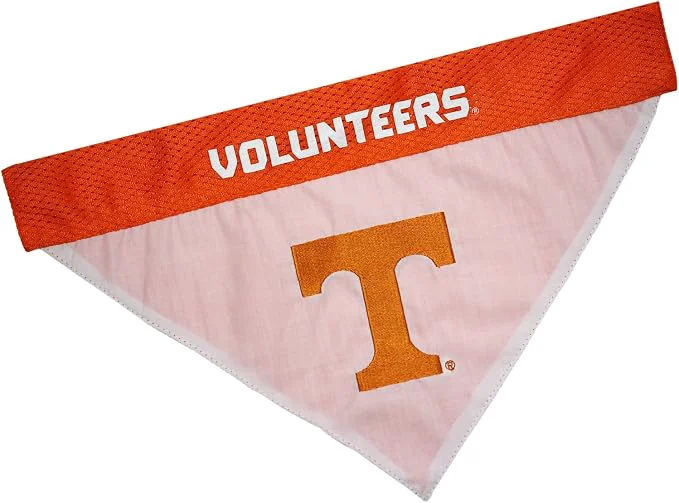 Next-Generation Pets First Collegiate Pet Accessories Reversible Bandana Tennessee Volunteers Fine Crafted