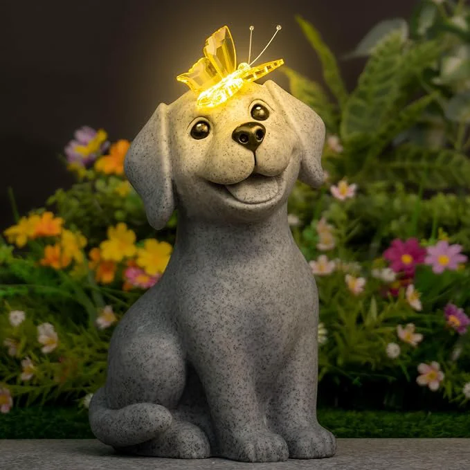 First-Class DecorSmart Dog Garden Outdoor Statue Dog mom dad Lovers Gifts Dependable