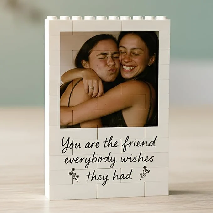 Sustainable NAZENTI Personalised Friend Photo Gift Lightweight