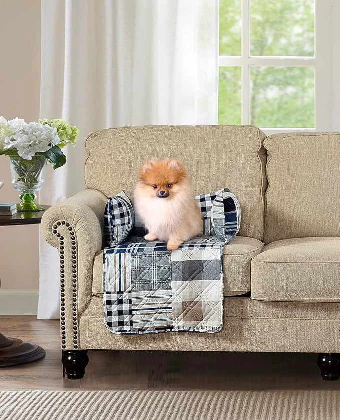 Artisan Brilliant Sunshine Quilted Calming Dog Bed Mat Removable Washable Cover Fashionable