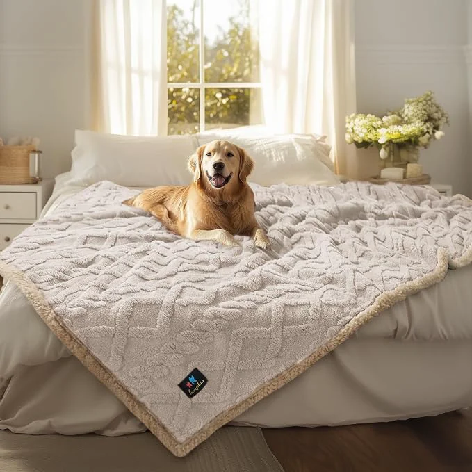 World-Class Luciphia Waterproof Pet Blanket Liquid Pee Proof Dog Blankets Durable