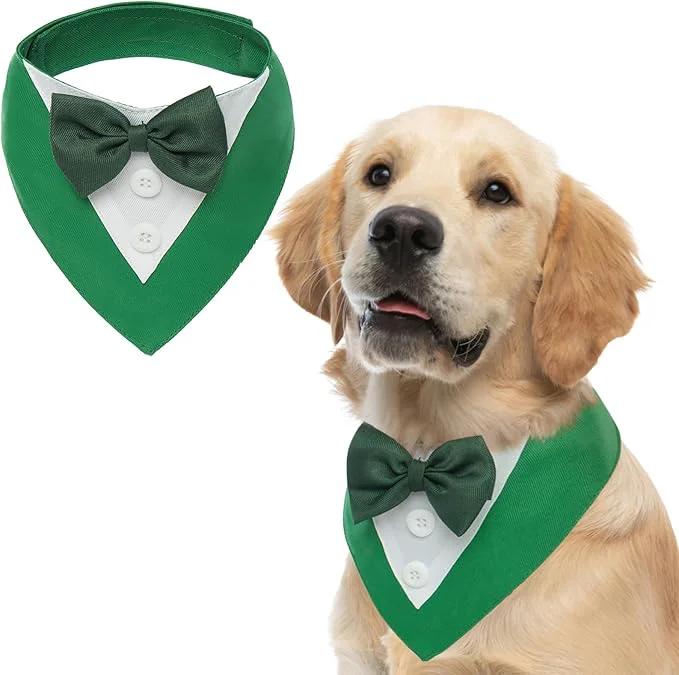 Enhanced FUAMEY Dog Tuxedo St.Patrick's for Large Dogs Dog Formal Suit Dogs Attire Pet Fine Crafted