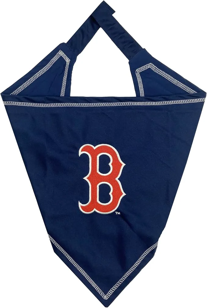 Top-Quality Pets First MLB Boston RED SOX TIE Bandana Small Medium. Dog Bandana Scarf Bib Clean