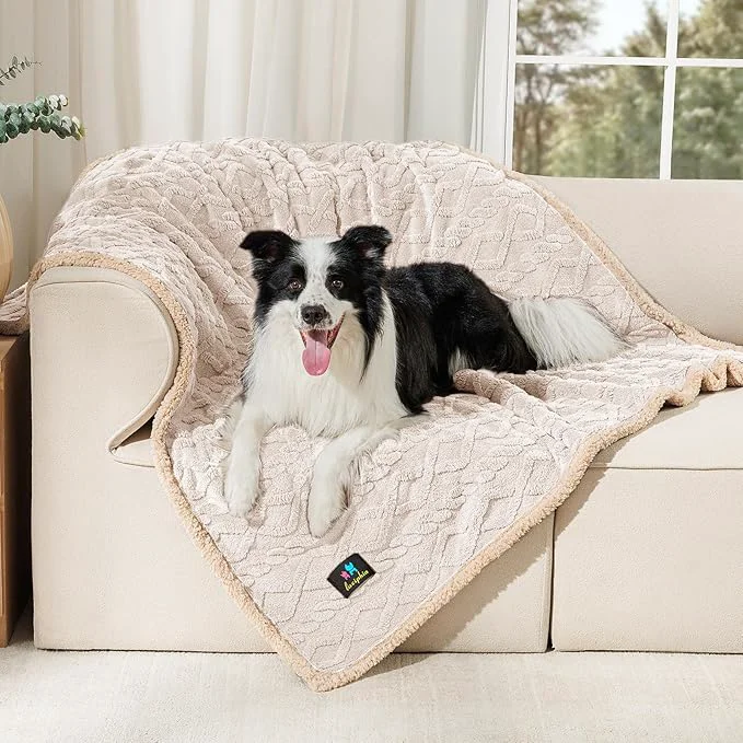 Premium Luciphia Waterproof Pet Blanket Liquid Pee Proof Dog Blankets Convenient