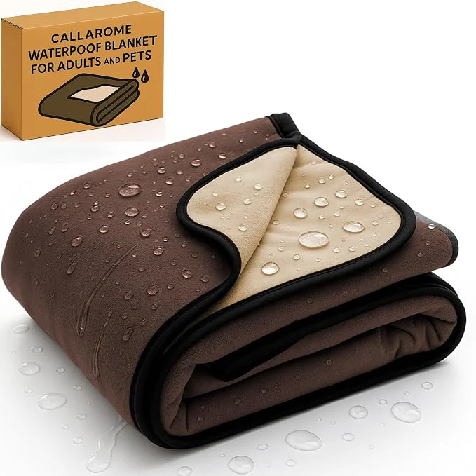Professional Waterproof Blanket for Bed or Couch – Soft and Leakproof Waterproof Throw Trendy