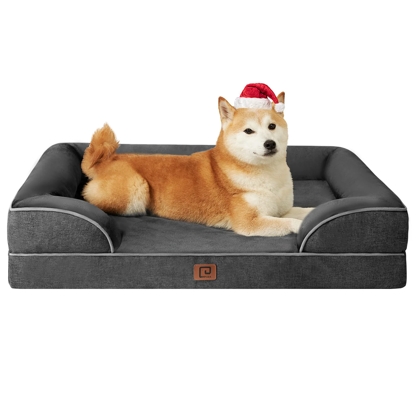 Casual EHEYCIGA Orthopedic Dog Bed for Large Dogs – Waterproof Memory Foam Easy-to-Use