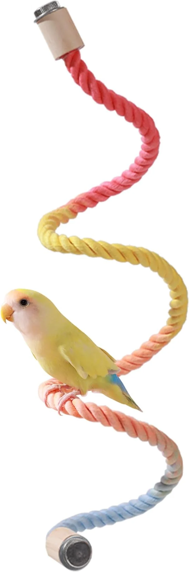 Optimized Multi-Color Rope Bird Perch Toys Verified