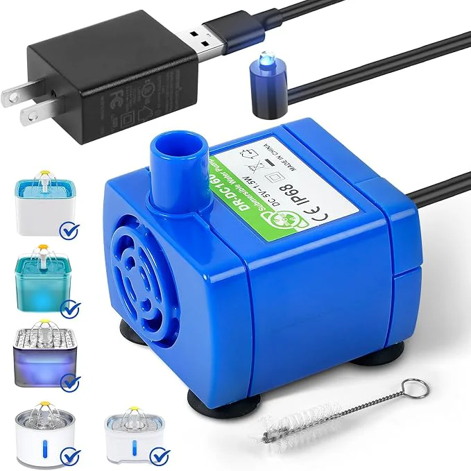 Secure IP68 DR-DC160 Submersible Water Pump Cat Water Fountain Pump Organic