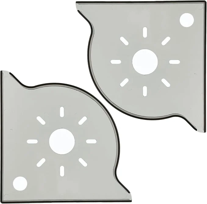 High-Quality Aquarium Plant Holder for Rimless Fish Tank – 2 Pcs Corner Shelf for Fish Tank Relaxed