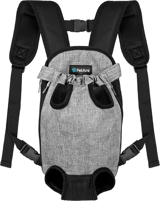 Proven PetAmi Dog Carrier Backpack Adjustable Pet Cat Front Carrier Backpack Green