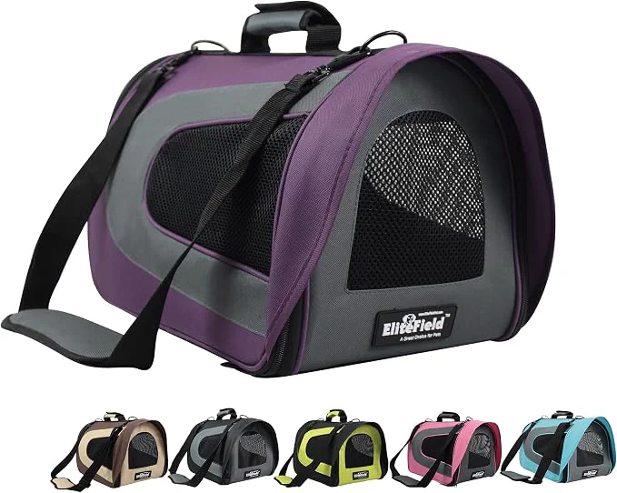 Professional EliteField Deluxe Soft Pet Carrier Elegant