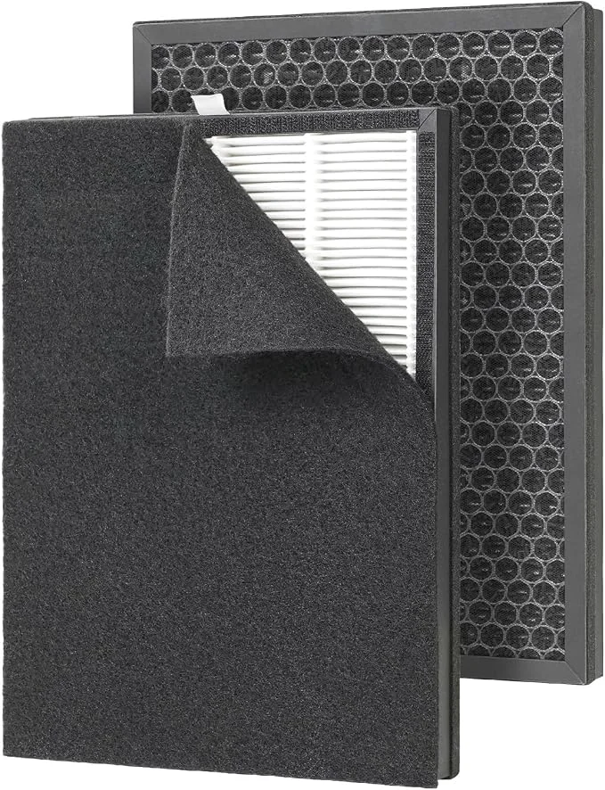 Premium Material Dr.Prepare Filter for DAP01 Air Purifier 2 Pack 3-Stage HEPA Superior
