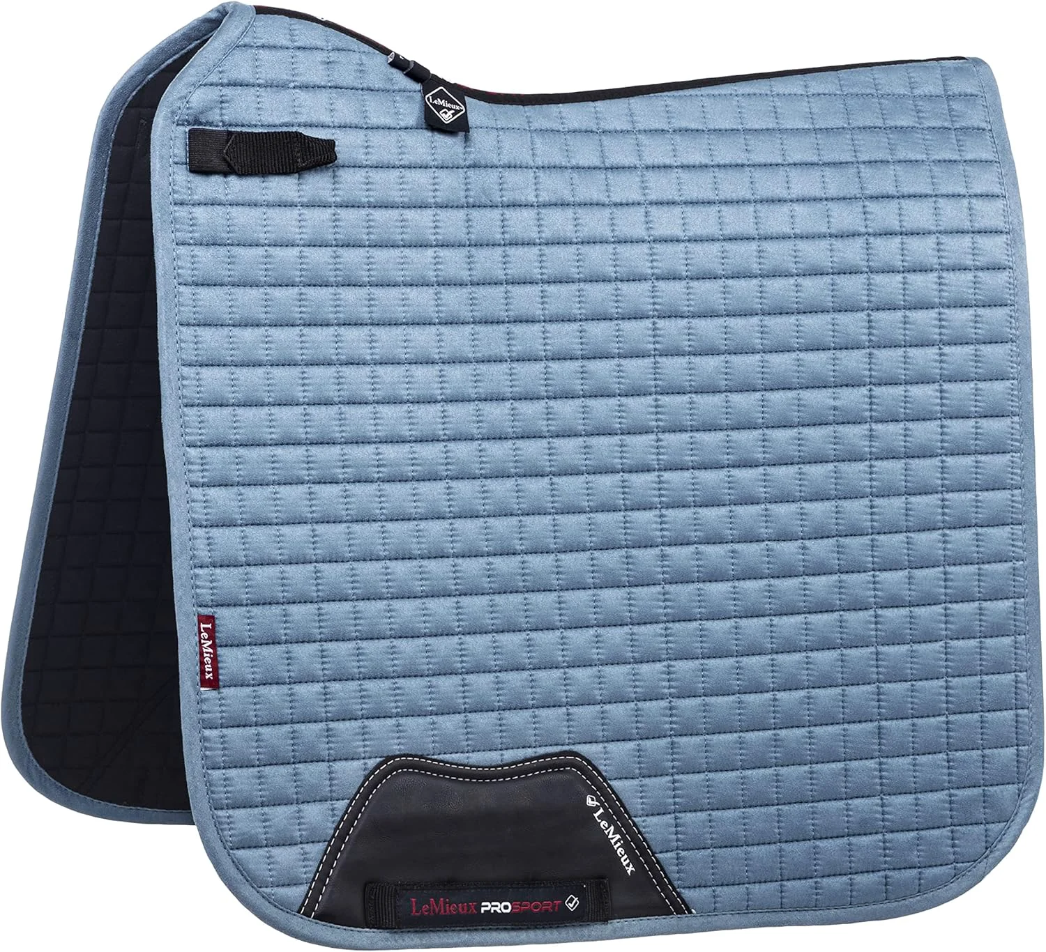 Enhanced LeMieux Suede Dressage Square - English Saddle Pads for Horses - Equestrian Riding Equipment and Accessories Smooth