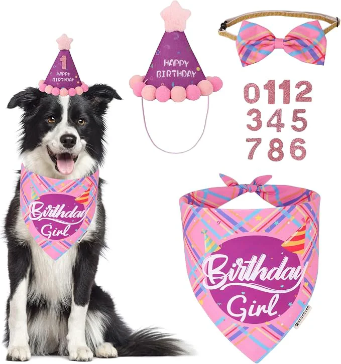 Trusted ADOGGYGO Dog Birthday Party Supplies Powerful