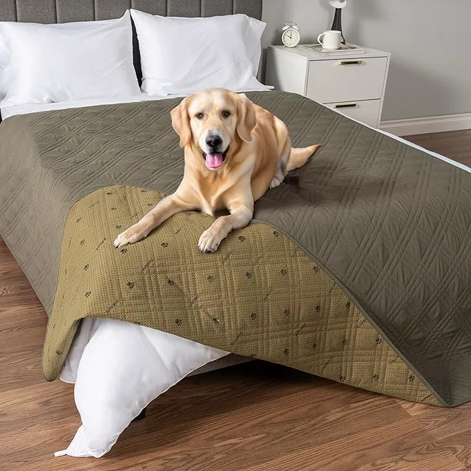 Environmentally Friendly PetAmi Waterproof Couch Cover for Dogs Waterproof Pet Blanket Reversible Original Design