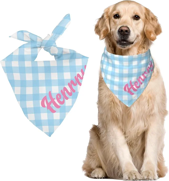 Carefully Designed Custom Pet Scarf Personalized Dog Bandana Optimized
