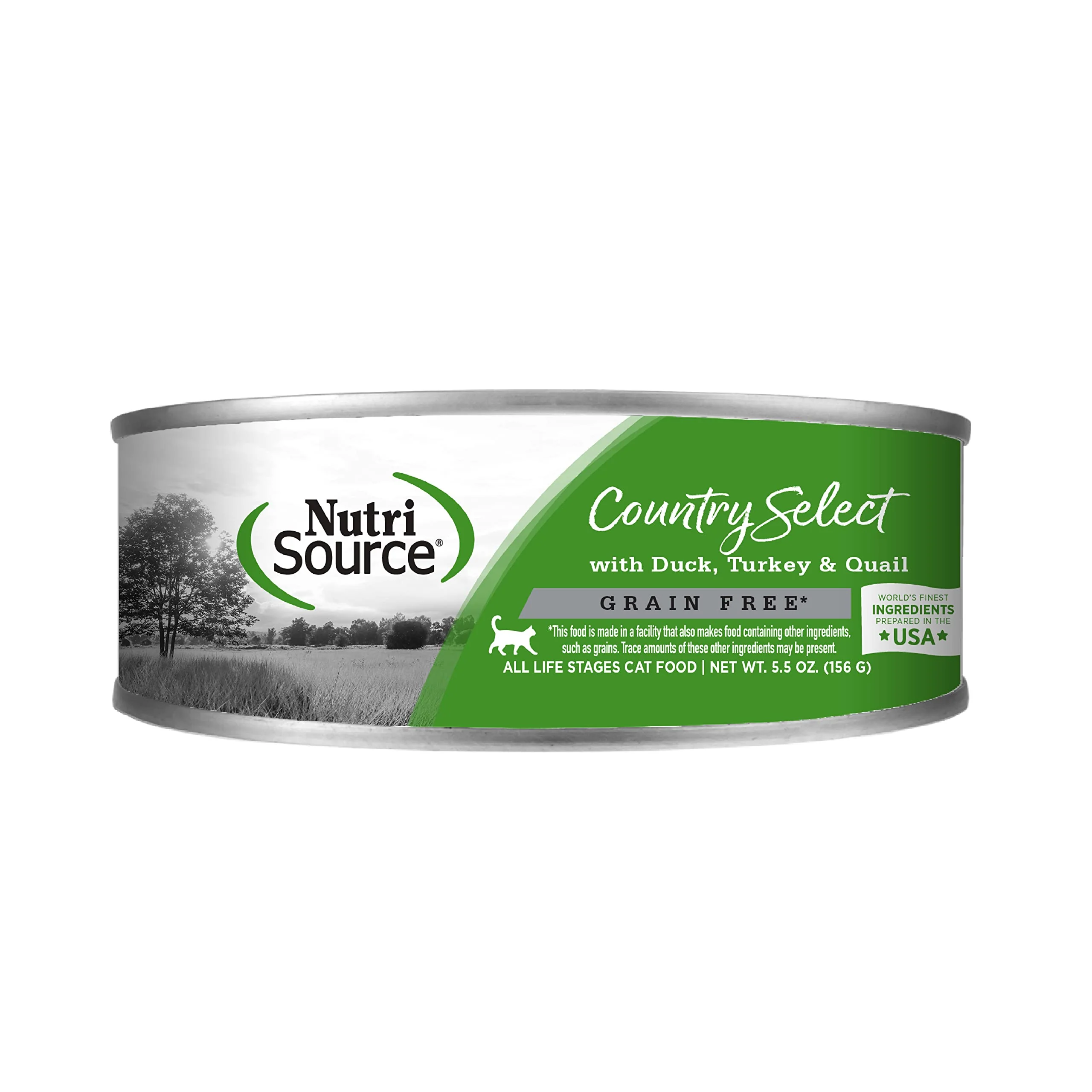 Eco-Friendly NutriSource Grain- County Select Canned Cat Food — 12 5.5 oz Case Sophisticated