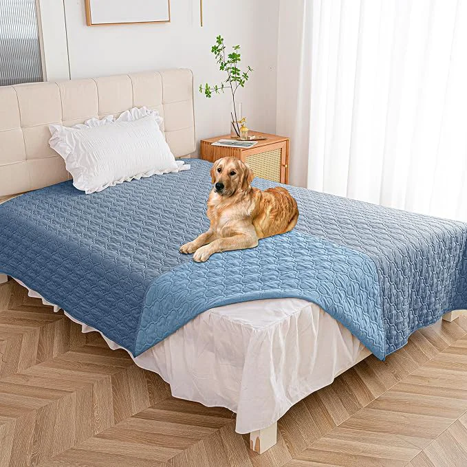 Smart Waterproof Blanket for Bed Reversible Dog Couch Cover Pet Sofa Furniture Modern