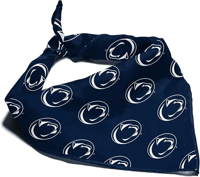 Recyclable Penn State Nittany Lions ly Licensed Bandana Enhanced
