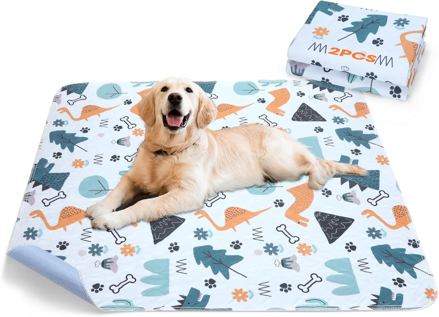 Comfortable Washable Pee Pads for Dogs 2 Pack Large 36 x41 Super Prestigious