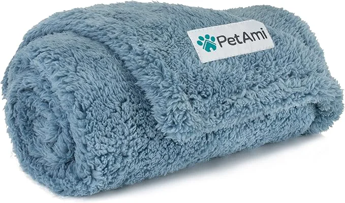 Breathable PetAmi Fluffy Waterproof Dog Blanket Consistent