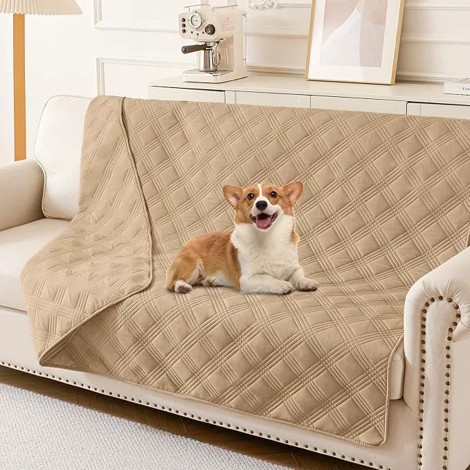 Versatile hyha Waterproof Dog Blanket Reversible Pet Bed Blanket Soft Sofa Couch Cover Top-Quality