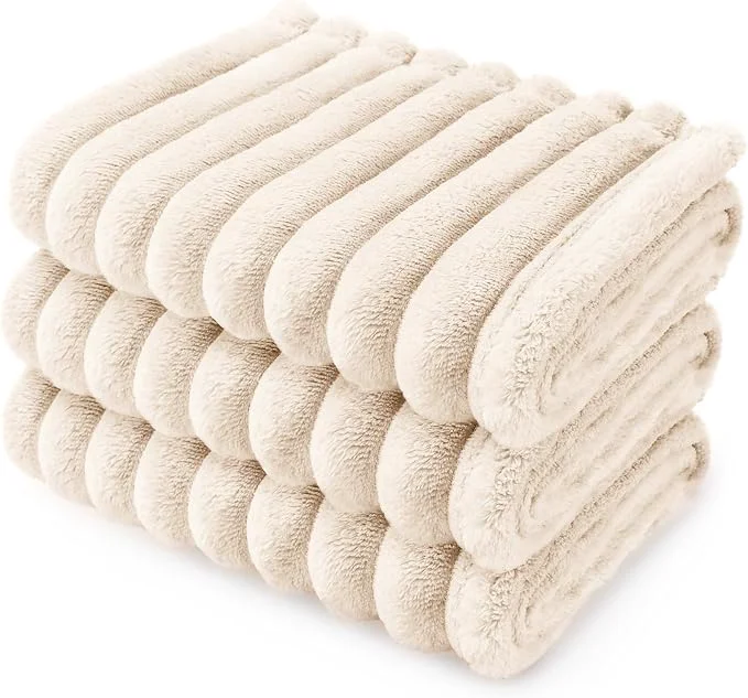Elegant LINENLUX 1 Pack 3 Soft Fleece Dog Blanket Fast