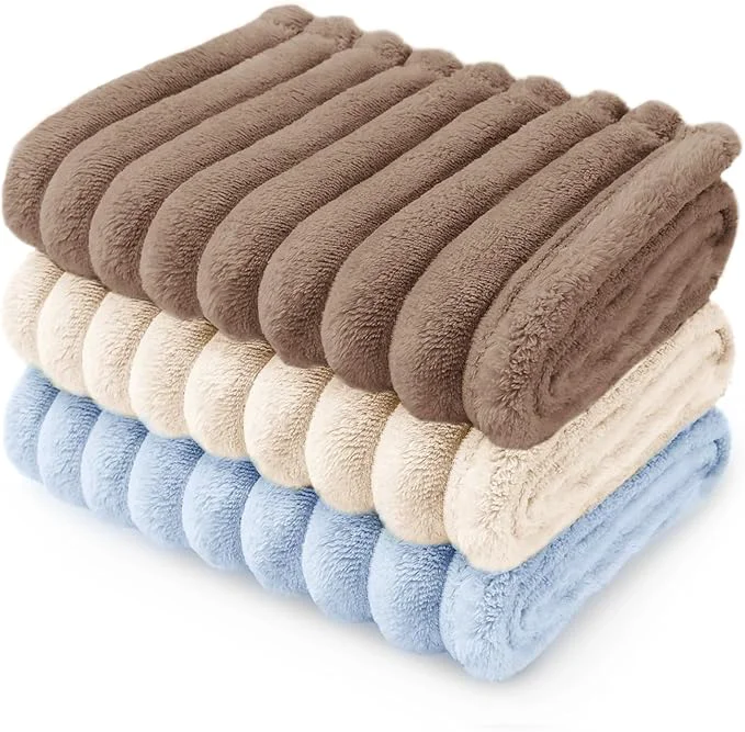 User-Friendly LINENLUX 1 Pack 3 Soft Dog Blanket Washable Warm Fleece Cat Blankets Pure