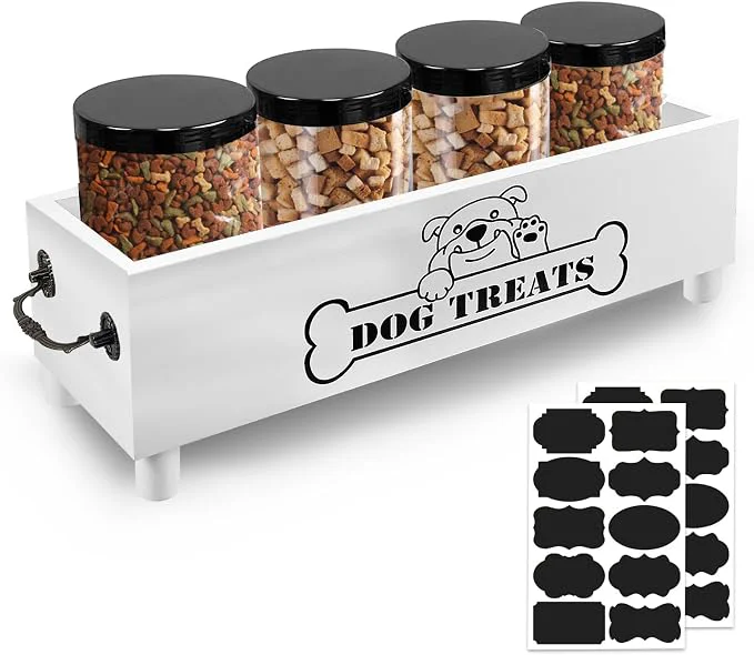 Consistent Large Dog Treats Container Dog Cookie Jar Excellent