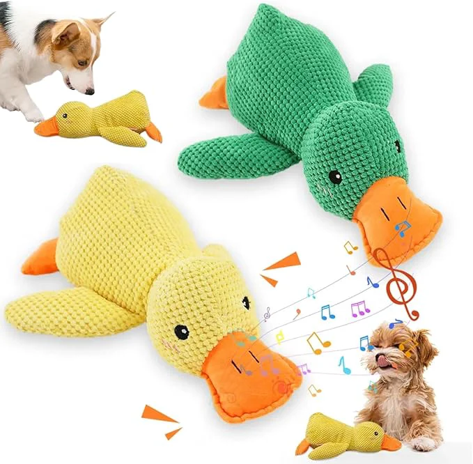 Certified 2025 Upgraded Dog Toys New Durable Calming Duck Toys Dog Toys Luxury