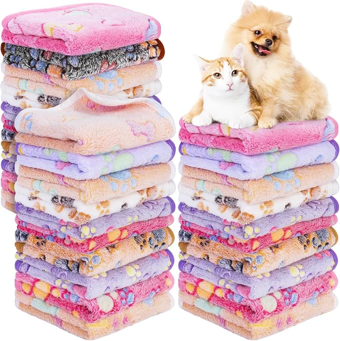 Practical MCEAST 30 Pieces Fluffy Dog Cat Blanket Prestigious