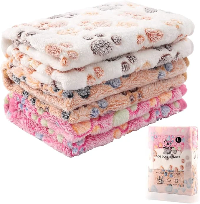Fast 3 Pack Cat and Dog Blanket Soft Warm Fleece Flannel Sleep Mat Great Pet Throw Verified