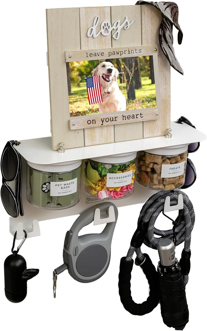 Practical Dog Treat Holder For Wall Storage For Pets Premium Pet Wall Organizer Next-Generation