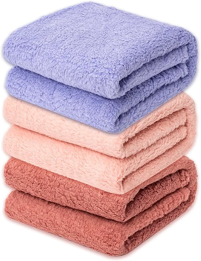 Healthy 3 Blankets Dog Cat Pet Blanket Soft Warm Fleece Unique
