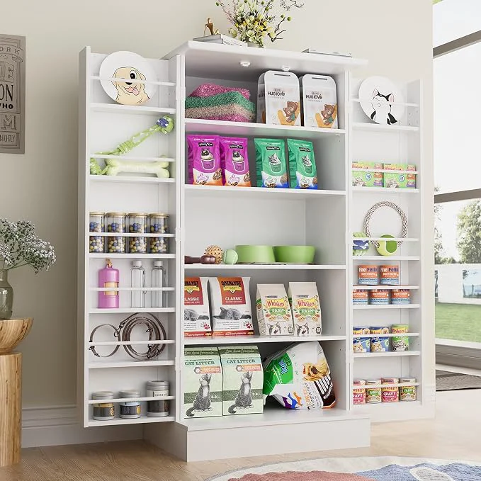 Original 47 Dog Food Storage Cabinet Stylish