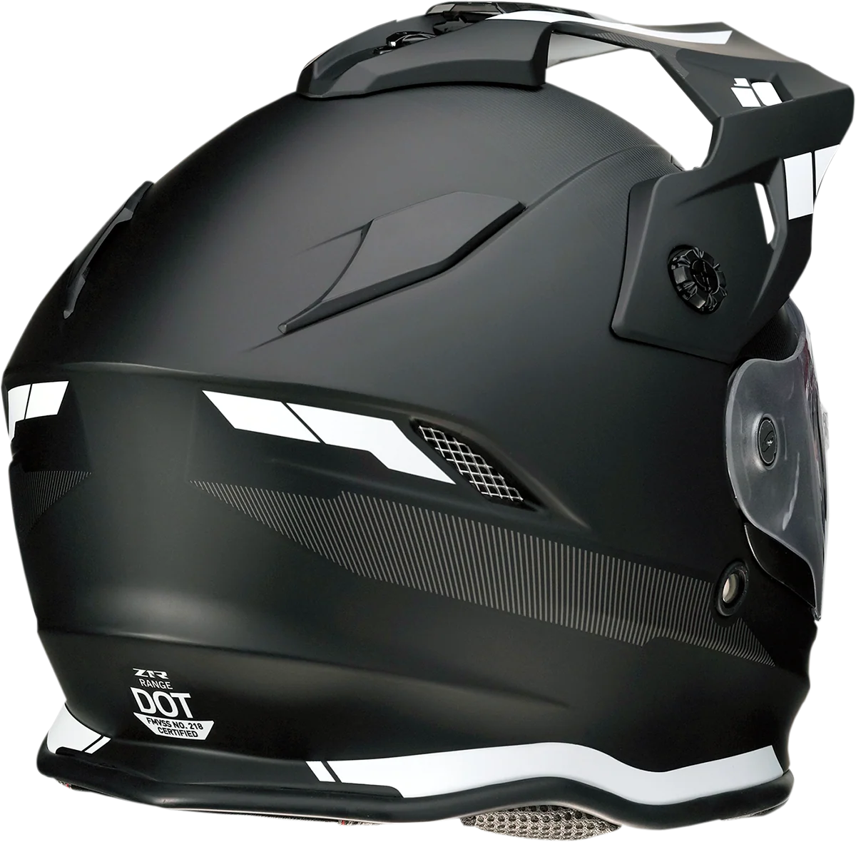 Authentic Z1R Range Helmet - Uptake - Black White - 2XL 0140-0012 Healthy