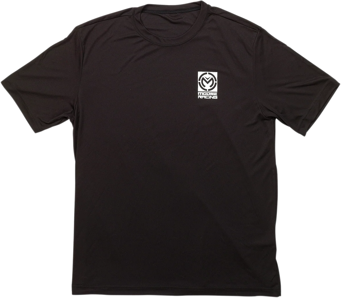 High-Quality MOOSE RACING Distinction T-Shirt - Black - XL 3030-18547 Fashionable