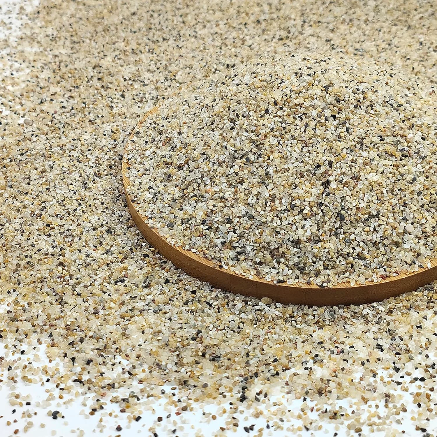 Verified 5 lbs Aquarium Sand 0.6-1.2 mm Aquarium Substrate for Freshwater Fish Tank. Decorative River Rocks Gravel for Fish Tank Plants Potted Fire Pits Candle Vase and Crafts Smooth