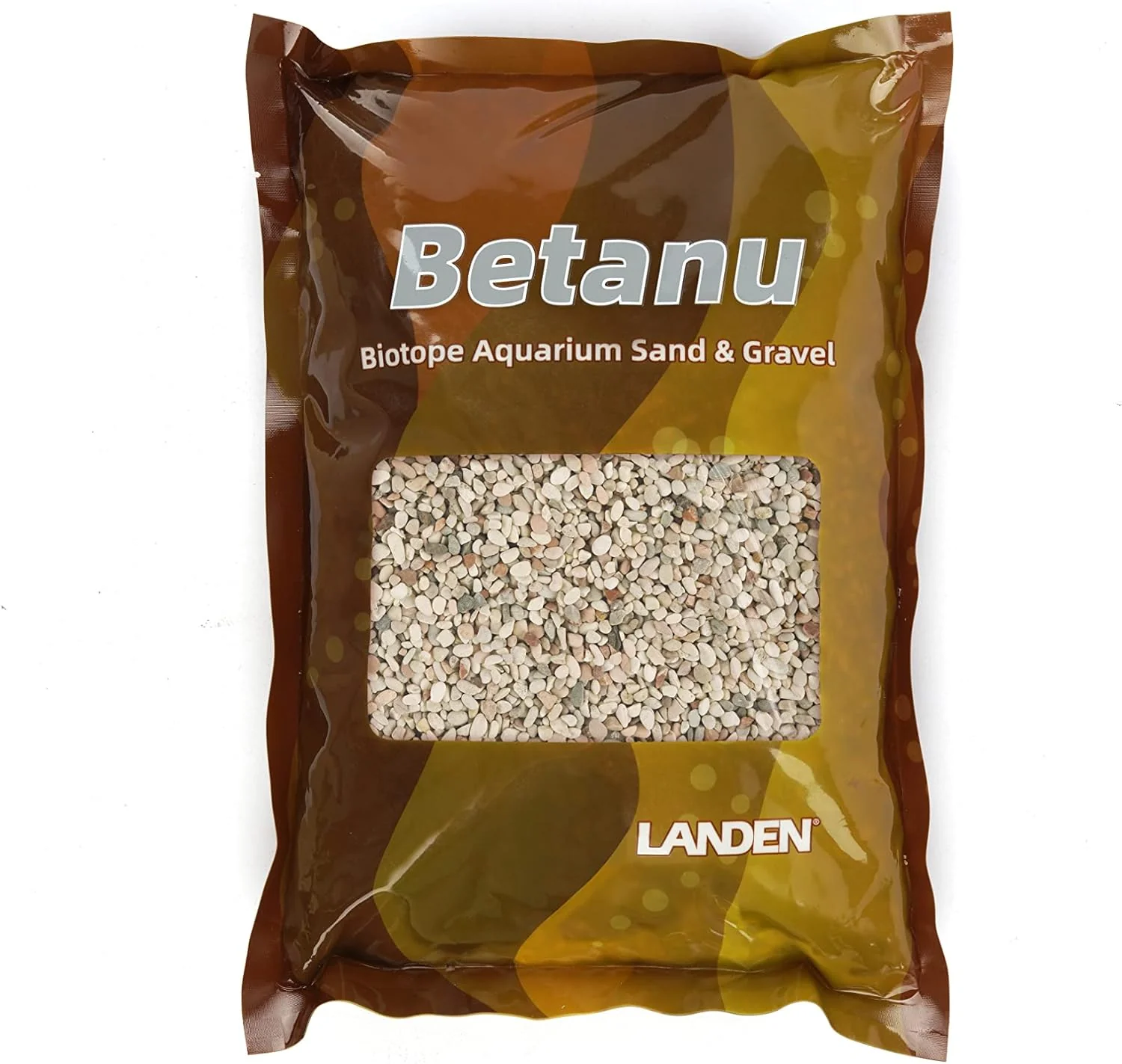 Excellent LANDEN Betanu Aquascape Sand for Aquarium Landscape Natural Cosmetic Gravel Granite Sand Fish Tank Decorative Sand Coarse Sand for Plants Small Pea Gravel Light Colored Gravel 3-5mm 2L 7lbs Sustainable